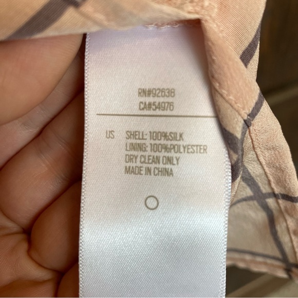 Fossil Silk Shirt Dress - Picture 2 of 8